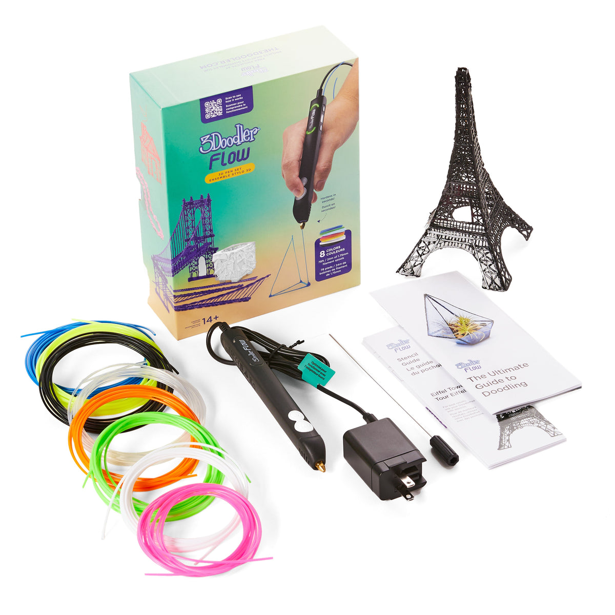 3Doodler Flow Essentials 3D Printing Pen Set